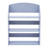 Kids Teamson Fantasy Fields Child Sized Bookcase with 3 Shelves, Gray- FINAL SALE