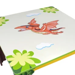 Kids Teamson Fantasy Fields Dinosaur Kingdom Kids Play Table, Multi -FINAL SALE