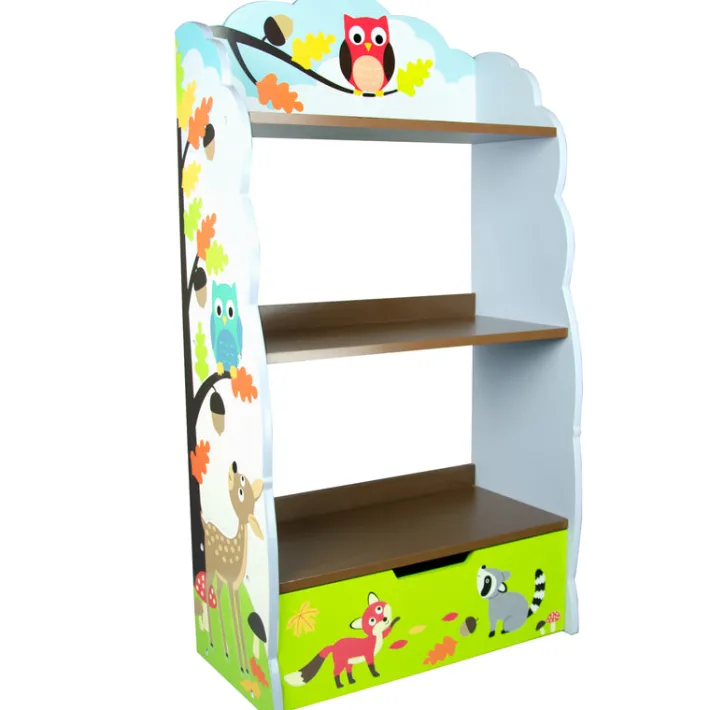 Kids Teamson Fantasy Fields Enchanted Woodland Bookshelf, Multi- FINAL SALE