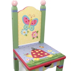 Kids Teamson Fantasy Fields Kids Painted Magic Garden Chairs, Set of 2, Multi