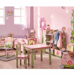 Kids Teamson Fantasy Fields Kids Painted Magic Garden Chairs, Set of 2, Multi