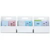 Kids Teamson Fantasy Fields Kids Portable Bookcase Set of 3 with Magnetic Dry Erase Whiteboard, White- FINAL SALE
