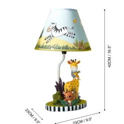 Kids Teamson Fantasy Fields Kids Sunny Safari Table Lamp, Multi