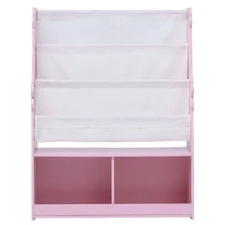 Kids Teamson Fantasy Fields Magic Garden Kids Display Bookshelf with Storage, Multi