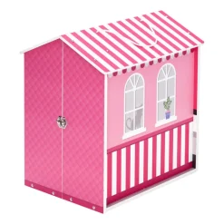 Kids Teamson Olivia's Little World Dreamland City Café Dollshouse, Pink -FINAL SALE