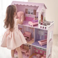 Kids Teamson Olivia's Little World Dreamland Tiffany 3-Story Dollhouse for 12" Dolls
