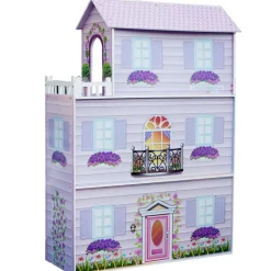 Kids Teamson Olivia's Little World Dreamland Tiffany 3-Story Dollhouse for 12