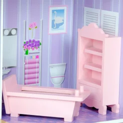 Kids Teamson Olivia's Little World Dreamland Tiffany 3-Story Dollhouse for 12