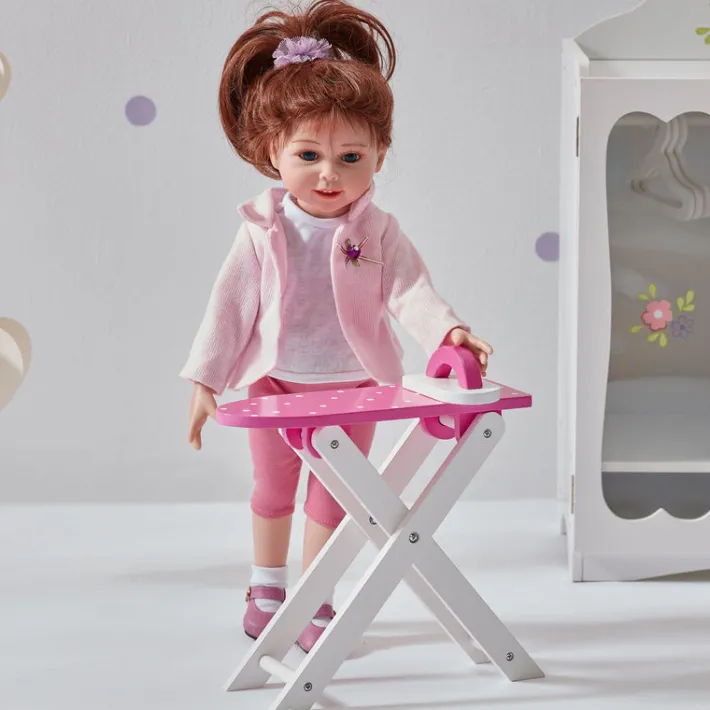 Kids Teamson Olivia's Little World Dreamland City Café Dollshouse, Pink -FINAL SALE