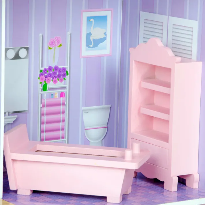 Kids Teamson Olivia's Little World Dreamland Tiffany 3-Story Dollhouse for 12" Dolls