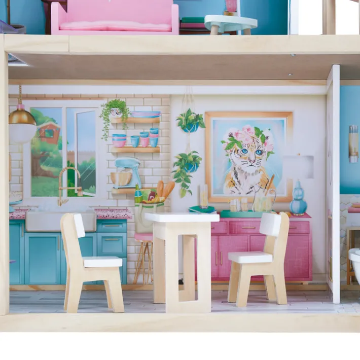 Kids Teamson Olivia's Little World Dreamland 3-Story Mansion Dollhouse for 12" Dolls- FINAL SALE
