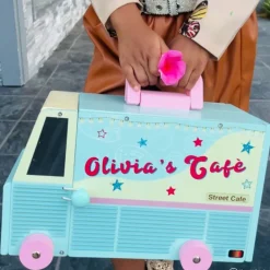 Kids Teamson Olivia's Little World Food Truck Dollhouse & Accessories for 3.5