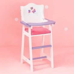 Kids Teamson Olivia's Little World Little Princess Kids Baby Dolls High Chair, Purple