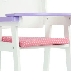 Kids Teamson Olivia's Little World Little Princess Kids Baby Dolls High Chair, Purple