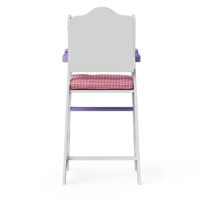 Kids Teamson Olivia's Little World Little Princess Kids Baby Dolls High Chair, Purple