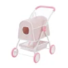 Kids Teamson Olivia's Little World Polka Dot Princess Pretend Pet Stroller + Carrier, Pink/Gray