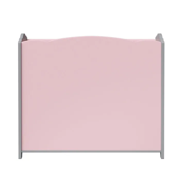 Kids Teamson Olivia's Little World Polka Dots Princess Baby Doll Crib with Storage, Pink/Gray
