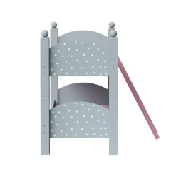 Kids Teamson Olivia's Little World Polka Dots Princess Double Bunk Bed for 18