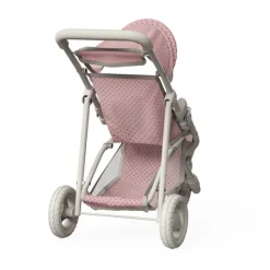 Kids Teamson Olivia's Little World Polka Dot Princess Baby Doll Jogging Stroller, Pink/Gray