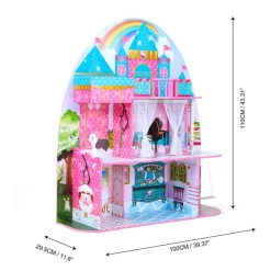 Kids Teamson Olivia's Little World Princess Castle Dollhouse for 12