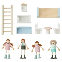 Kids Teamson Olivia's Little World Quaint Portable Dolls Cottage & Accessories for 3.5