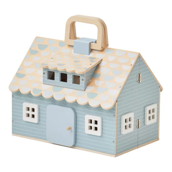 Kids Teamson Olivia's Little World Quaint Portable Dolls Cottage & Accessories for 3.5" Dolls