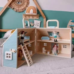 Kids Teamson Olivia's Little World Quaint Portable Dolls Cottage & Accessories for 3.5