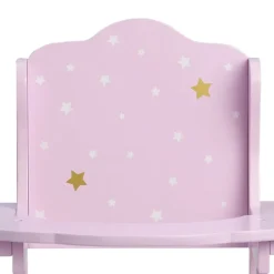 Kids Teamson Olivia's Little World Twinkle Stars Princess Kids Baby Doll High Chair, Purple