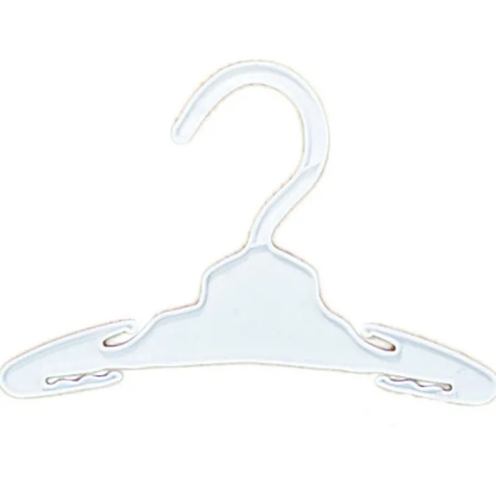Kids Teamson Sophia’s 7 1/2" Plastic Hangers 10 Pack Set for 18" Dolls, White