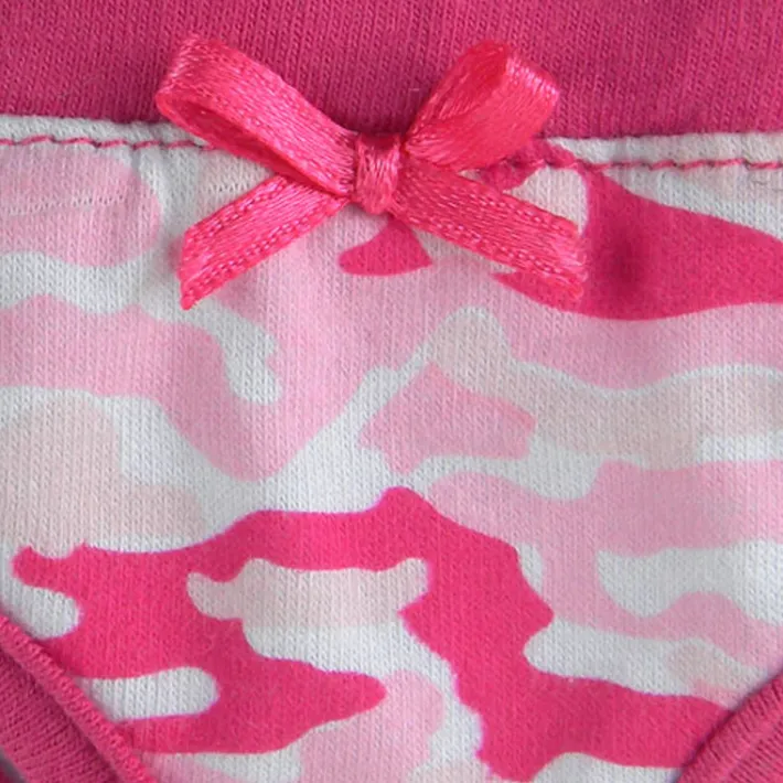 Kids Teamson Sophia's 3 Pack of Underwear for 18 Inch Dolls, Camo/Floral/White