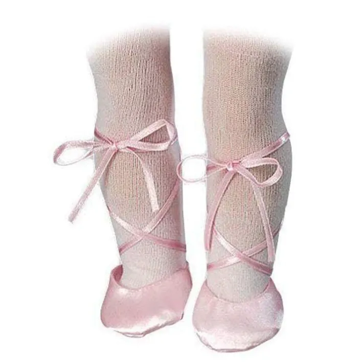 Kids Teamson Sophia's 2 Pairs of Tights for 18 Inch Dolls, White / Pink