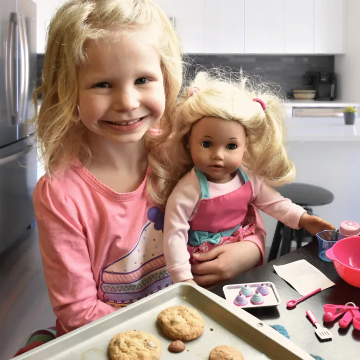 Kids Teamson Sophia's 26 pc. Baking Accessories Set for 18" Dolls, Pink -FINAL SALE