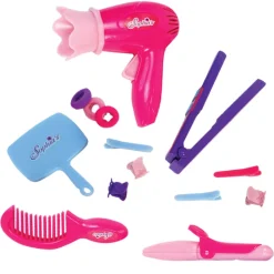 Kids Teamson Sophia's 34 pcs Hair Salon Playset with Realistic Accessories for 18