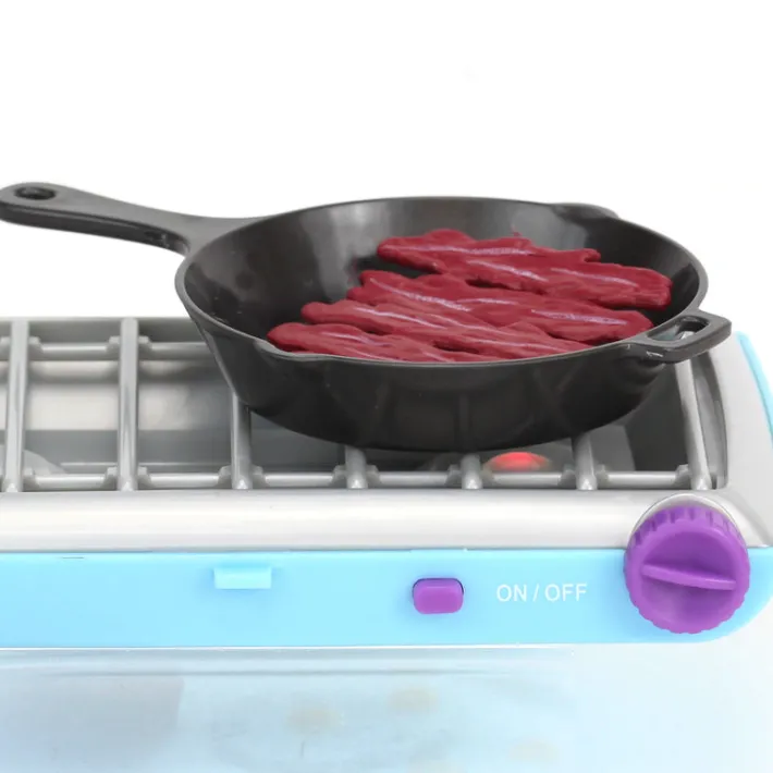 Kids Teamson Sophia's 9 Piece Camp Stove and Food Set for 18" Dolls, Multicolor -FINAL SALE