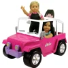 Kids Teamson Sophia’s 4 x 4 Hot Pink Beach Cruiser Truck for 18" Dolls, Multi