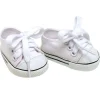 Kids Teamson Sophia's All-Star Sneakers with Laces for 18" Dolls, White