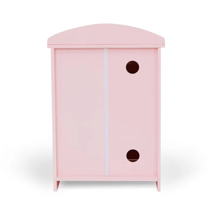 Kids Teamson Sophia's Aurora Princess Armoire, Robe, Slippers for 18" Dolls, Pink- FINAL SALE