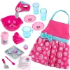 Kids Teamson Sophia's Baking Apron and 27-Piece Accessories Set for 18" Dolls, Pink