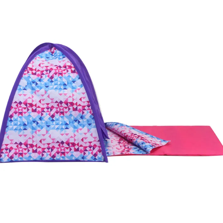 Kids Teamson Sophia's Camping Tent and Sleeping Bag Playset for 18' Dolls, Multi -FINAL SALE