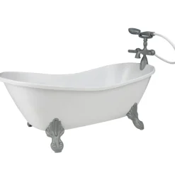 Kids Teamson Sophia’s Classic White Clawfoot Bathtub for 18" Dolls