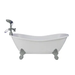 Kids Teamson Sophia’s Classic White Clawfoot Bathtub for 18
