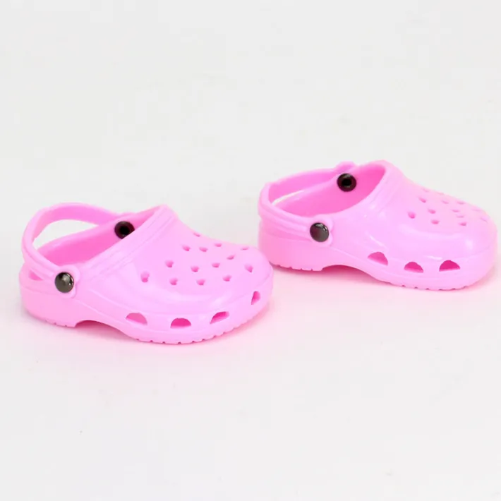 Kids Teamson Sophia’s Clog Sandal Shoes Accessory for 18" Dolls, Light Pink