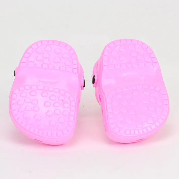 Kids Teamson Sophia’s Clog Sandal Shoes Accessory for 18" Dolls, Light Pink
