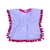 Kids Teamson Sophia's Cut-Out Bathing Suit, Cover Up and Sandals for 18" Dolls, Pink/Purple- FINAL SALE