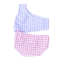 Kids Teamson Sophia's Cut-Out Bathing Suit, Cover Up and Sandals for 18