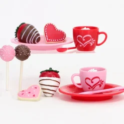 Kids Teamson Sophia's Dessert Set with Hot Cocoa for 18