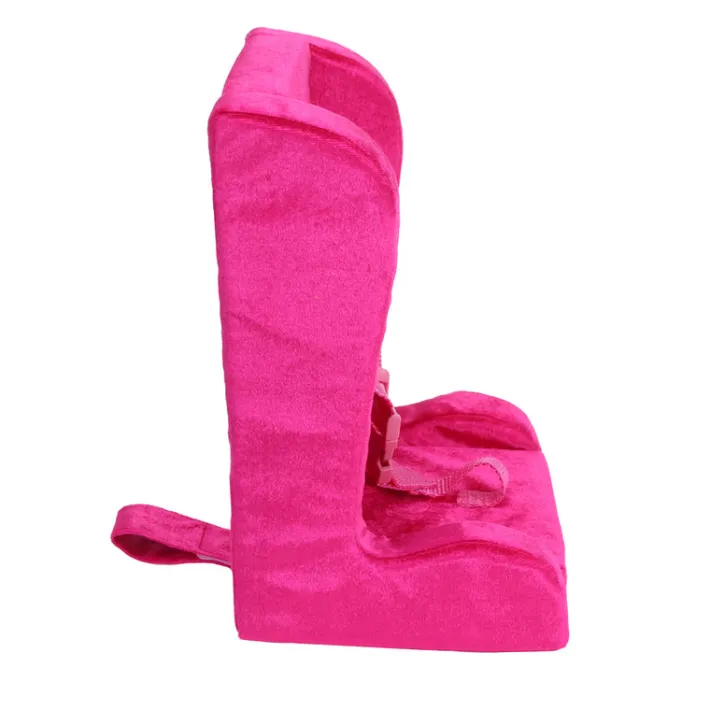 Kids Teamson Sophia's Doll Plush Car Seat with Adjustable Harness, Hot Pink