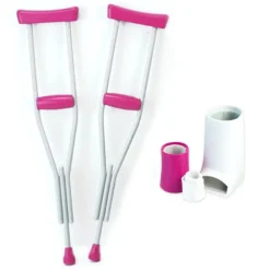 Kids Teamson Sophia's Dolls Cast & Crutches Accessories Set for 18" Dolls, Multi- FINAL SALE