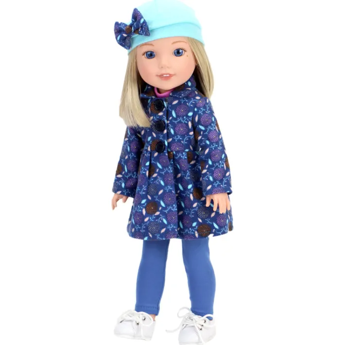 Kids Teamson Sophia's Dressy Pink Flats and White Sneakers for 14.5" Dolls- FINAL SALE