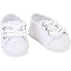 Kids Teamson Sophia's Dressy Pink Flats and White Sneakers for 14.5